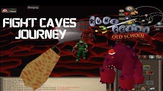 My Fight Caves Journey | Getting The Fire Cape | OSRS | Road to Max