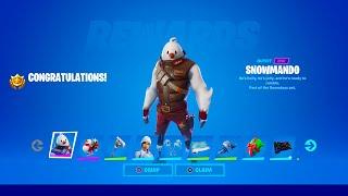 How to Unlock Snowmando Skin in Fortnite (All Operation Snowdown Challenges)