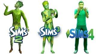  Sims 2 vs Sims 3 vs Sims 4 : PlantSims