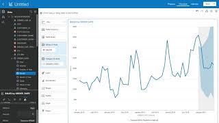 Exploring data with Oracle Analytics Desktop