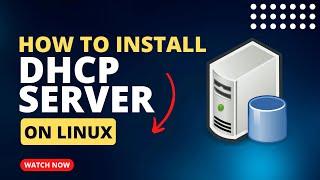 How to install DHCP server on UBUNTU | Linux | Tutorial
