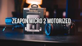 Zeapon Micro 2 motorized  - My favorite slider just got better