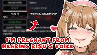 [ENG SUB/Hololive] Risu make chat pregnant with her deep morning voice