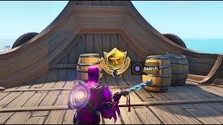 Fortnite Battle Royale - Secret Season 8 Week 9 Battlestar Location (Discovery Challenges)