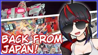 【Vtuber Vlog】I'm back from Japan! Anime Haul and Preview of Japan!