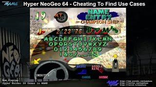 MAME - Hyper NeoGeo 64 - Sometimes You've Just Got To Cheat... (no commentary)