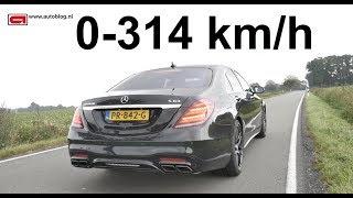 Mercedes-AMG S63: 0 - 314 km/h (195 mph) TOP SPEED!