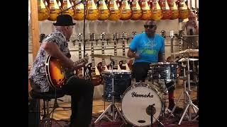 Steve Jordan at Chicago Drum Exchange June 2019