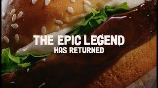 The epic taste of McD Samurai Burger