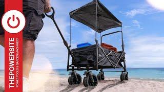 The Perfect Beach Wagon Is HERE - Off road trolley thats great for festival season!