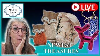 Newest Treasures LIVE SALE from the Niche Lady