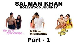 Salman Khan Bollywood Journey || Few Art || Actors Journey || Part - 1 #fewart