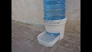 How to Make diy automatic water bowl for your pet dog/cat