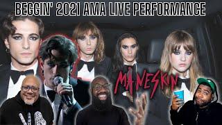 Måneskin - Beggin' Reaction! Live 2021 American Music Awards Performance! Energy! Energy! Energy!