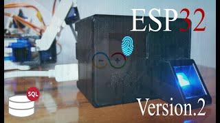 Biometric attendance system using fingerprint scanner and ESP32 with a database Ve.2