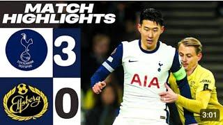 Tottenham vs Elfsborg 3-0 highlights All Goals 2025