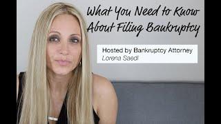 Why I Started this #Channel About #Consumer #Bankruptcy