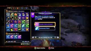 Neverwinter: opening 45 Coffer of Celestial Artifact Equipment