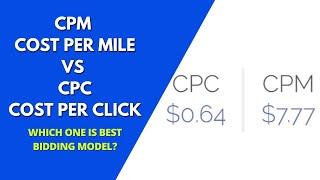 59-What is CPM and CPC | Best Bidding Model? | Cost per Thousand Impression |Cost per Click | Fb ads