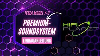 Premium- Soundsystem für den Tesla // Einbauanleitung