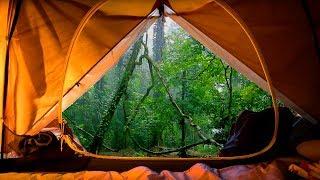 10 hours SOUND OF THE RAIN ON A TENT  Sleep and relaxing with WATER and NATURE NOISE