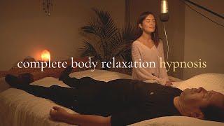 ASMR Real Person Body Relaxation Hypnosis for Sleep (Body Scan, Muscle Relaxation) 