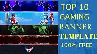 Top 15 Gaming Banner Template No Text Free Download