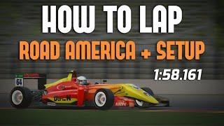 F3 Track Guide & Setup @ Road America | iRacing | Formula 3