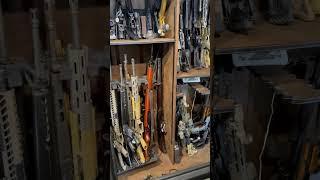 Pro Tip: Storing 50+ Guns | Free World Problems #Shorts