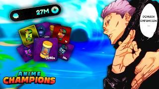 YOUTUBER’S LUCK IS REAL!? | 1000 Cosmic Summons Opening | Anime Champions Simulator