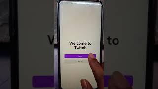 How to sign in or login Twitch app, simple way in tamil,