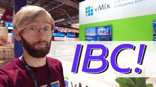 vMix IBC Vlog 2022. Lost Laptops, Button Bandits, blurry booth tours, speed bowl AND MORE!!