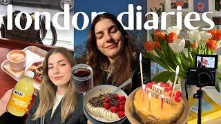 london diaries ep. 24: VLOG‍️güneşli günler, doğum günüm, yoga // benimle birkaç gün