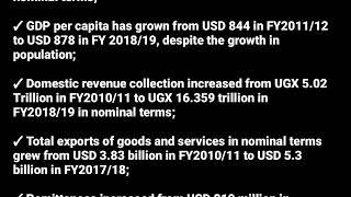 Achievements of NDP II ( poverty, IG ECON, @NAISHAACADEMY )