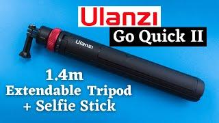 Ulanzi Go-Quick 2 1.4m Extendable Tripod + Selfie Stick Review