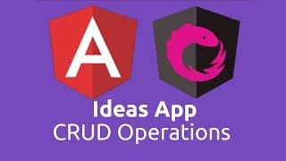 Ideas App - Angular NgRx 11 CRUD Operations