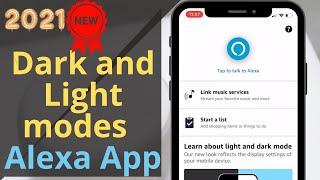 How to Enable Dark Mode Amazon Alexa App - New Update in [2022]