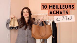 MES 10 MEILLEURS ACHATS MODE DE 2023 | Ce que j'ai le plus porté cette année | Lauriane Villa