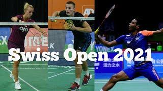 M. Blichfeldt, Marc Caljouw & Coelho in Action Swiss Open 2021