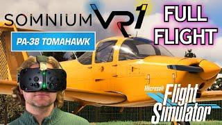 Somnium VR1 - TOTAL REALISM! Just Flight Tomahawk FULL PREVIEW | Microsoft Flight Simulator
