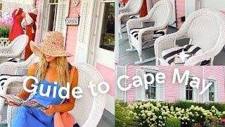 CAPE MAY NJ TRAVEL GUIDE | Things to do, where to go, brewery, beach, shops, Cape May Zoo and more