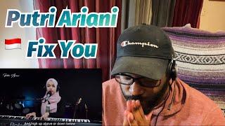  Putri Ariani - Fix You (Coldplay) Cover | REACTION!!!