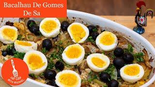 Authentic Bacalhau a Gomes De Sa  Recipe (Salt cod casserole)