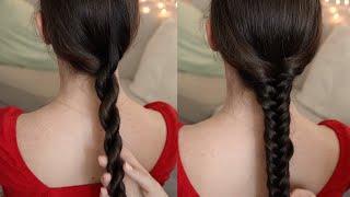 ASMR | Hair Play + Braided Hairstyles  (French, Dutch, Fishtail, 4 Strand, Twist, 3 Strand)