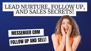 The powerful facebook messenger CRM that AUTOMATES 100% OF YOUR SALES AND CLIENT ENROLLMENT