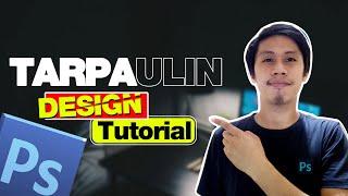 Tarpaulin Design Tutorial in Photoshop | Basic Editing Tutorial TAGALOG