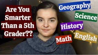 ASMR Are You Smarter than a 5th Grader? Part 3! | Whispering 125 Trivia Questions