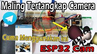 ESP32 Surveillance Camera | Send Images to Telegram - Work !!