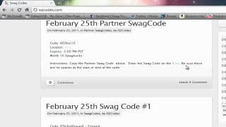 How to enter in a Partner Swag Code