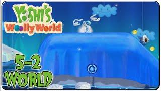 Yoshi's Woolly World 100% Walkthrough World 5-2 Frozen Solid and Chilled